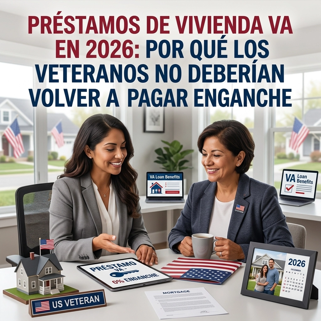 Préstamos de Vivienda VA en 2026: Por Qué los Veteranos No Deberían Volver a Pagar Enganche
