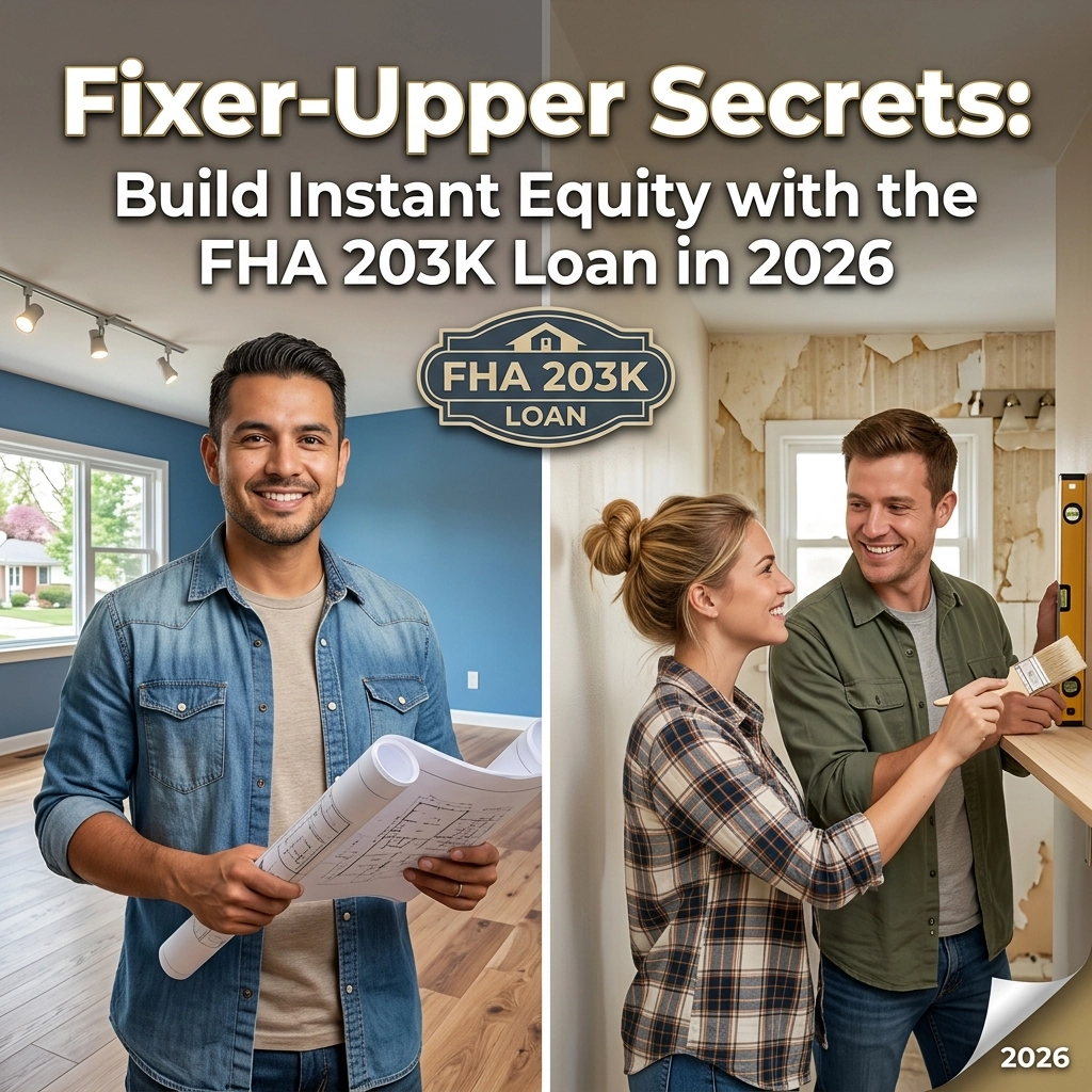Fixer-Upper Secrets: Build Instant Equity with the FHA 203K Loan in 2026