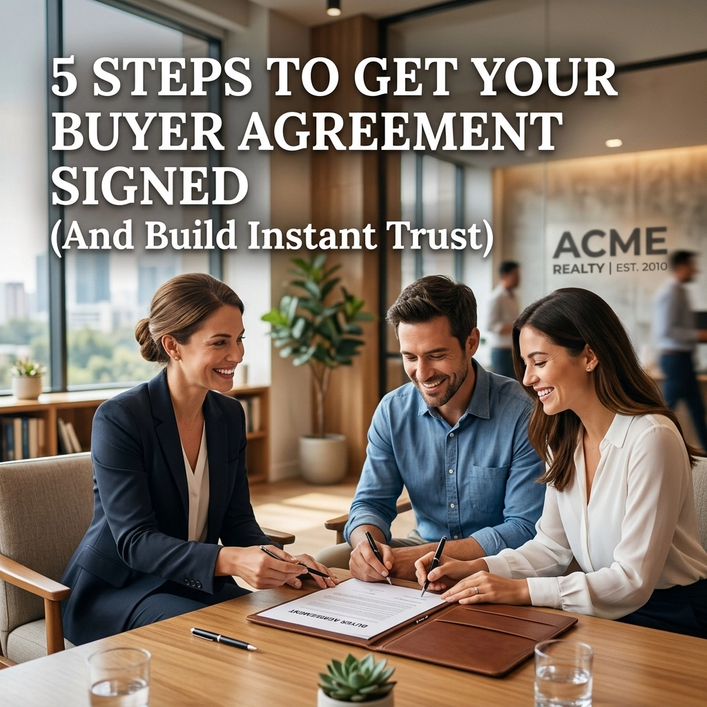 5 Steps to Get Your Buyer Agreement Signed (And Build Instant Trust)