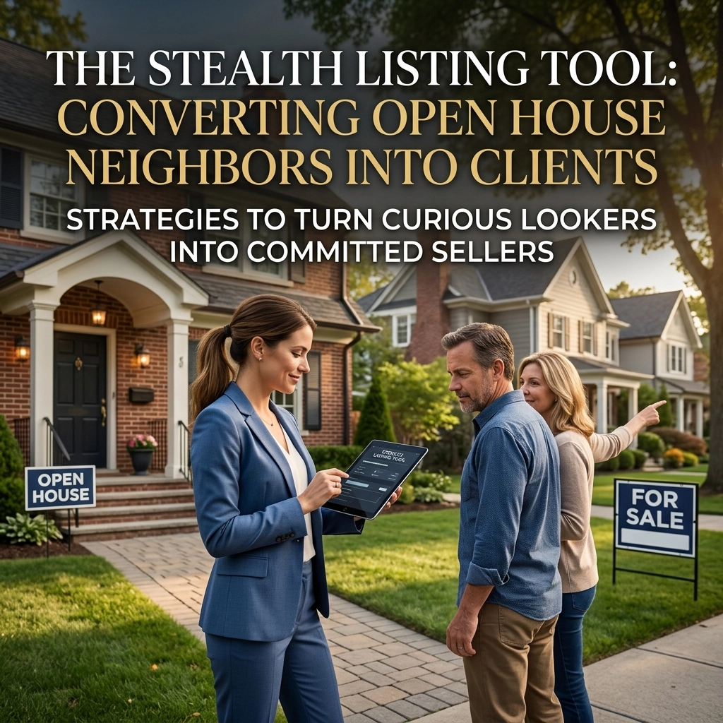 The Stealth Listing Tool: Converting Open House Neighbors into Clients