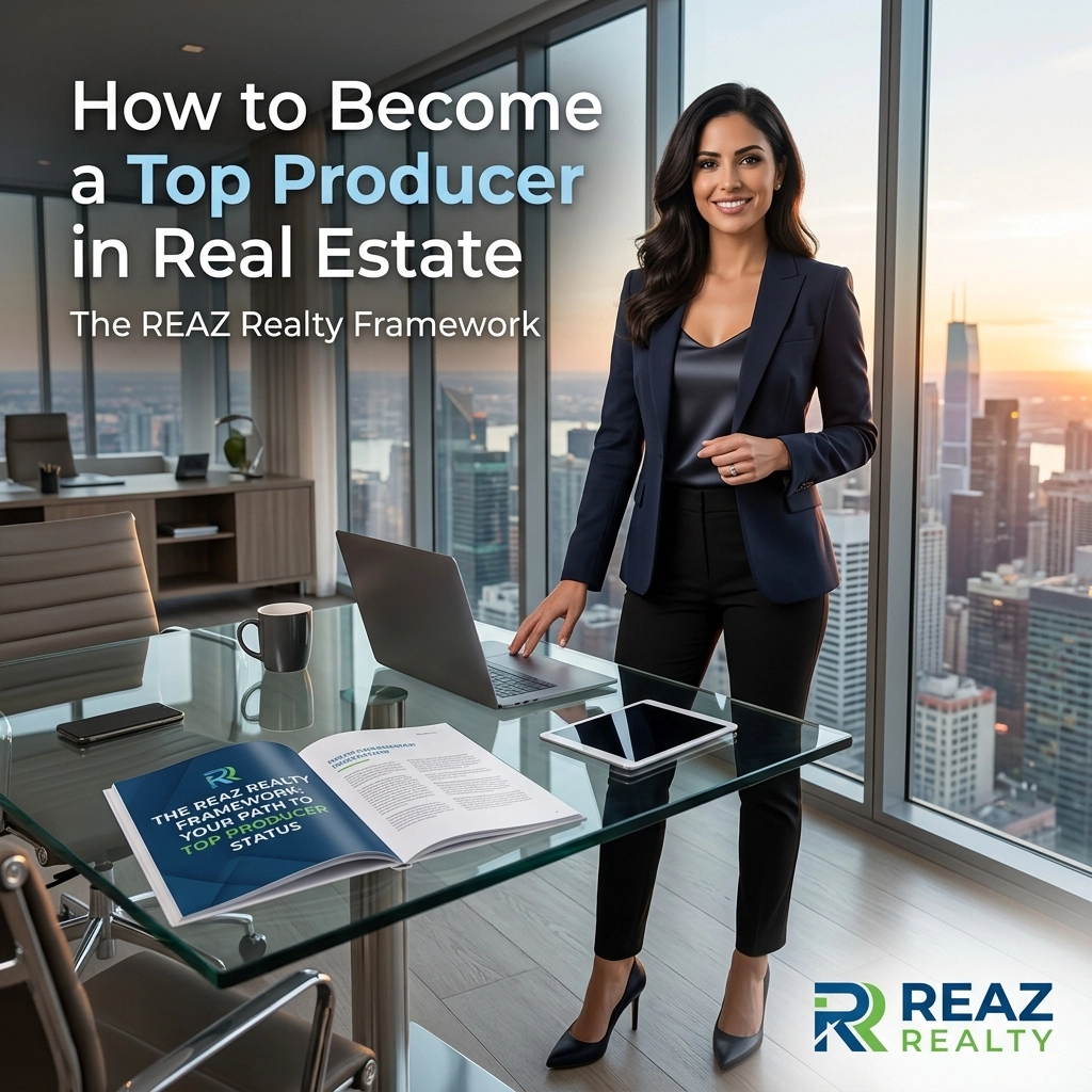 How to Become a Top Producer in Real Estate: The REAZ Realty Framework