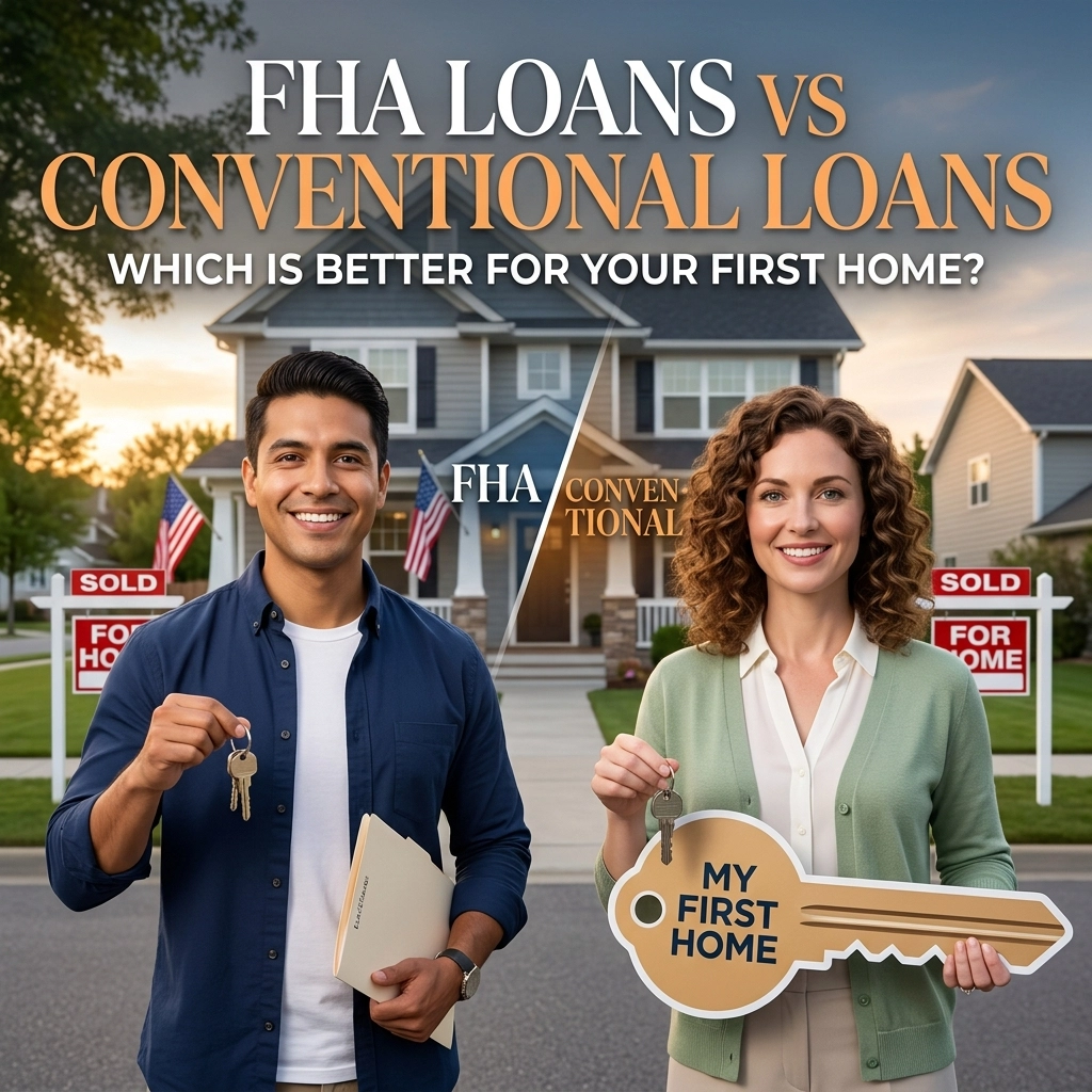 FHA Loans Vs Conventional Loans: Which Is Better For Your First Home?