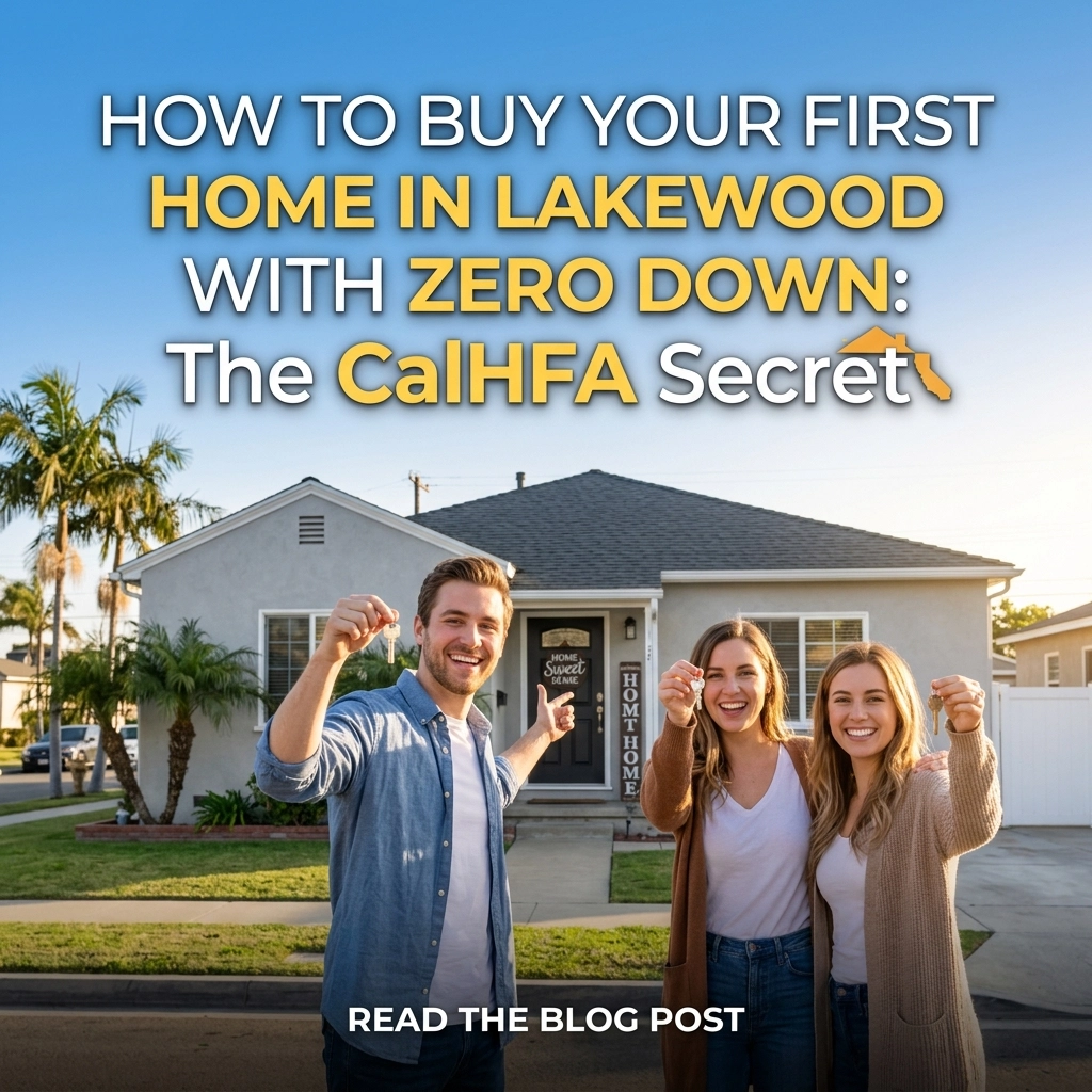 How to Buy Your First Home in Lakewood with Zero Down: The CalHFA Secret