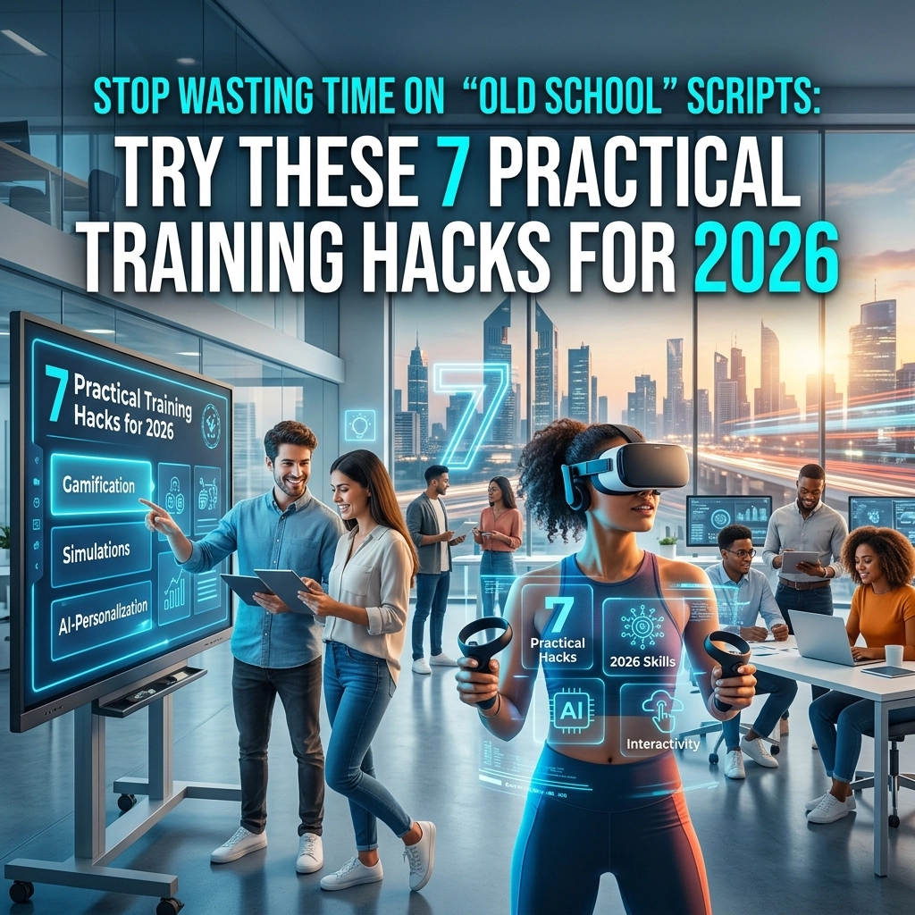 Stop Wasting Time on “Old School” Scripts: Try These 7 Practical Training Hacks for 2026