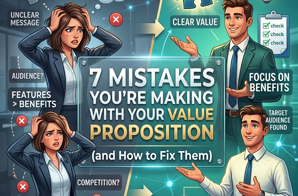 7 Mistakes You’re Making with Your Value Proposition (and How to Fix Them)