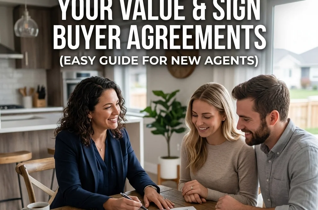 5 Steps How to Explain Your Value and Sign Buyer Agreements (Easy Guide for New Agents)