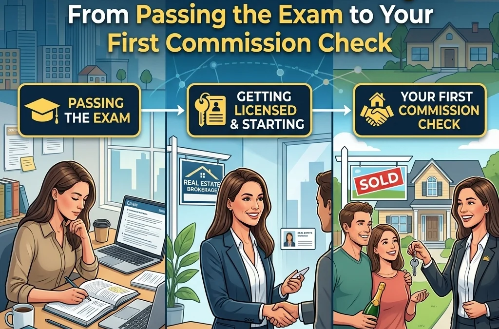 The Ultimate Guide to How to Become a Real Estate Agent: From Passing the Exam to Your First Commission Check