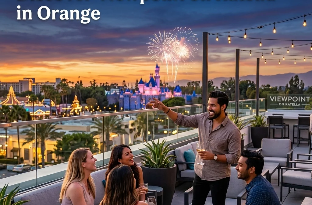 Rooftop Views & Disney Magic: Discover Viewpoint on Katella in Orange