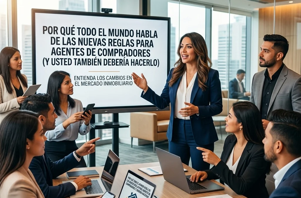 Por qué todo el mundo habla de las nuevas reglas para agentes de compradores (y usted también debería hacerlo)