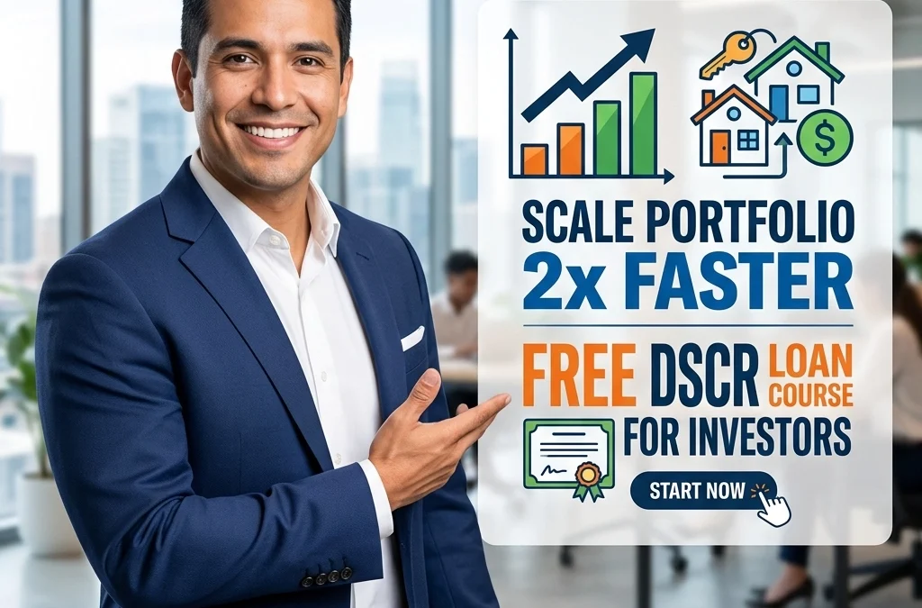 Scale Your Portfolio 2x Faster: Free DSCR Loan Course for Investors