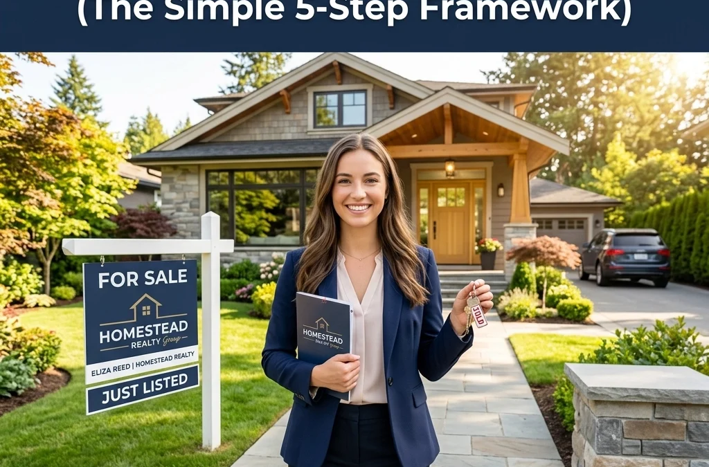 How to Become a Real Estate Agent and Secure Your First Listing Fast (The Simple 5-Step Framework)