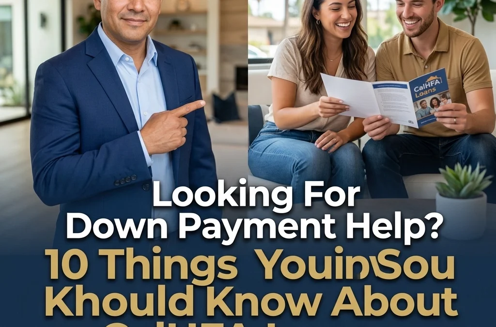 Looking For Down Payment Help? 10 Things You Should Know About CalHFA Loans