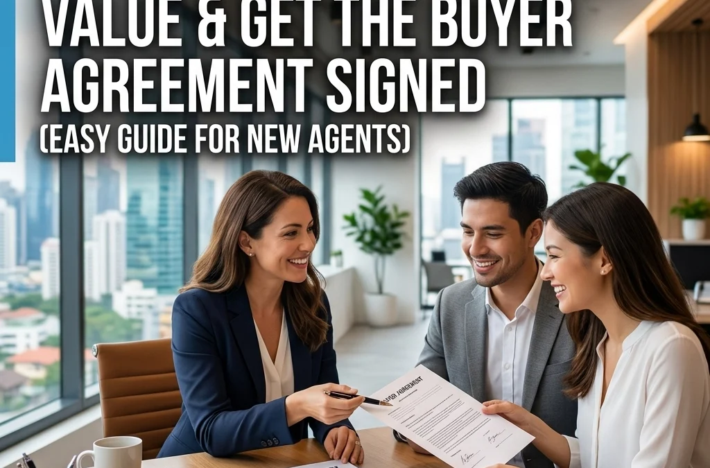 5 Steps to Explain Your Value and Get the Buyer Agreement Signed (Easy Guide for New Agents)