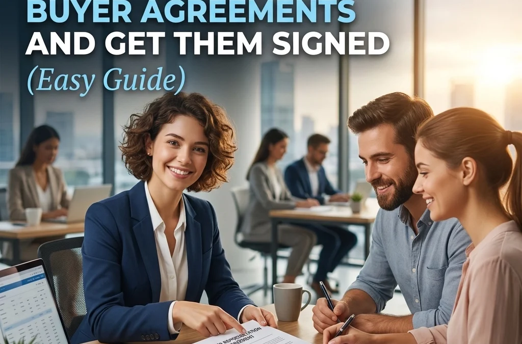 5 Steps to Explain Buyer Agreements and Get Them Signed (Easy Guide for New Agents)