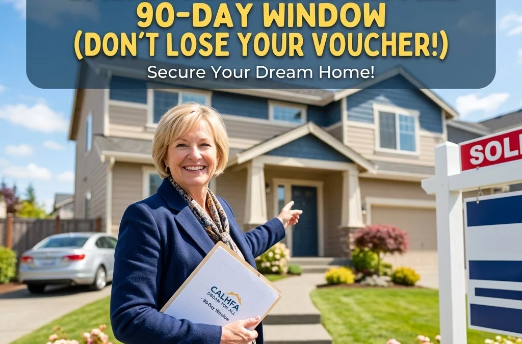5 Steps to Navigating the CalHFA Dream For All 90-Day Window (Don’t Lose Your Voucher!)