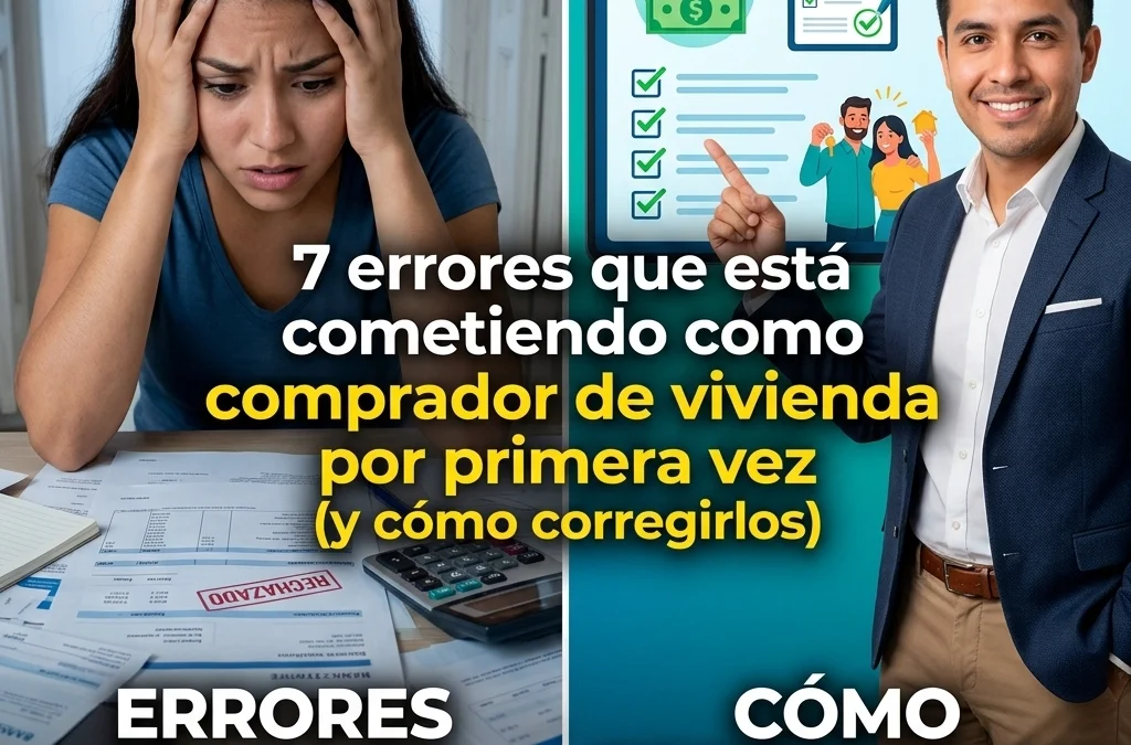 7 errores que está cometiendo como comprador de vivienda por primera vez (y cómo corregirlos)