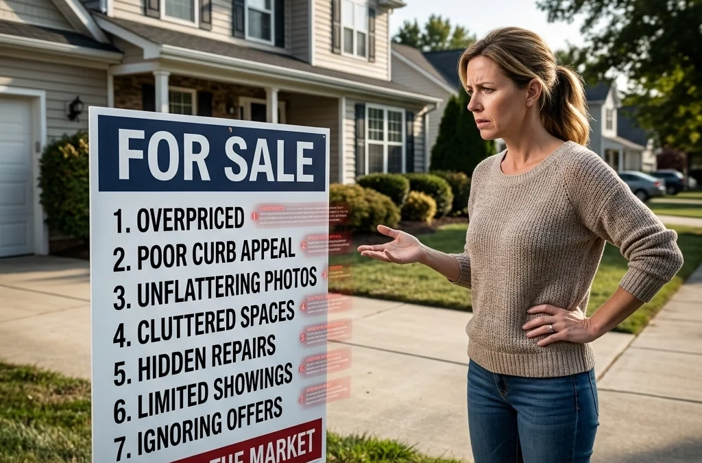 7 Mistakes You’re Making When Selling Your Home (And Why It’s Still on the Market)