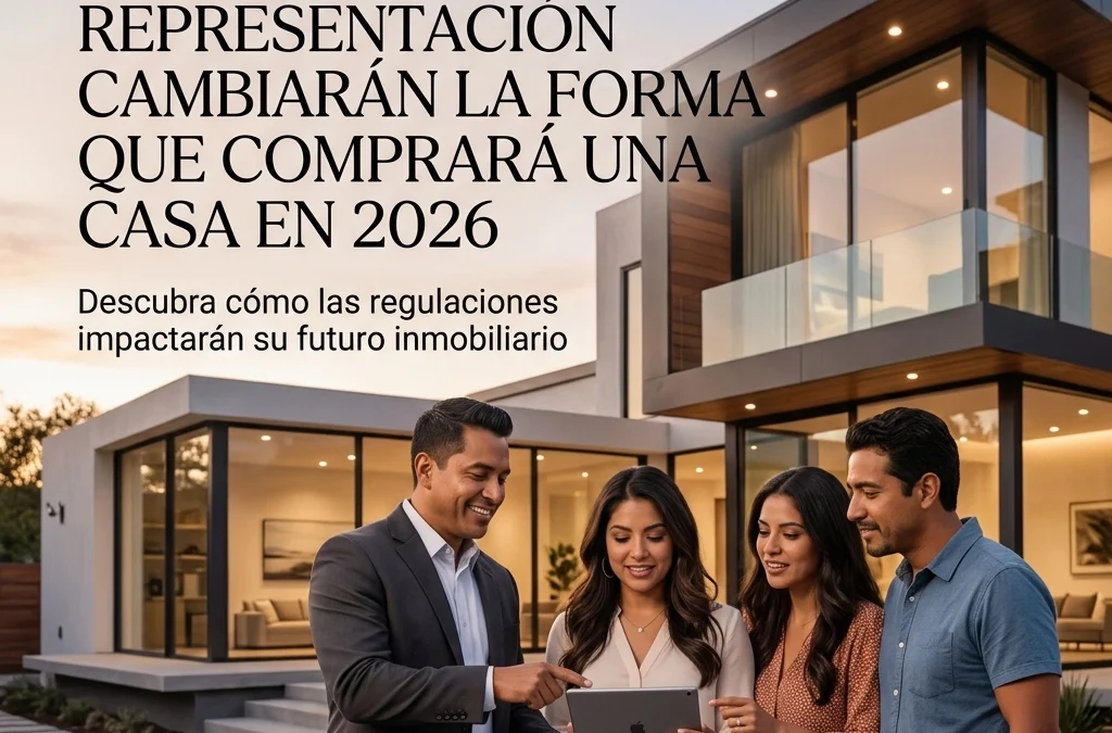 Por qué las nuevas reglas de representación cambiarán la forma en que comprará una casa en dos mil veintiséis