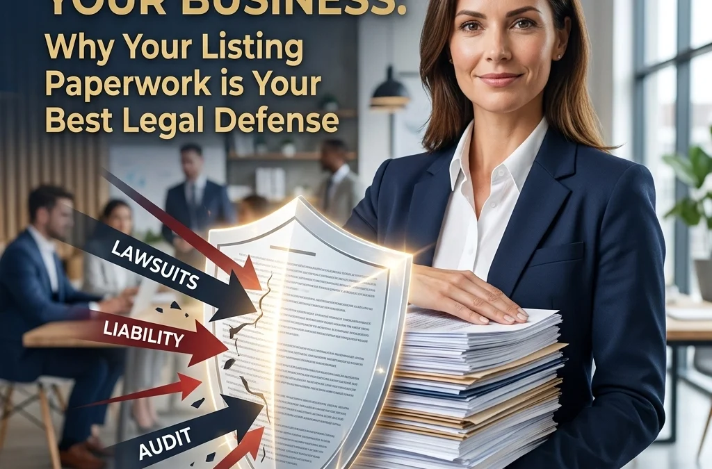 Bulletproof Your Business: Why Your Listing Paperwork is Your Best Legal Defense