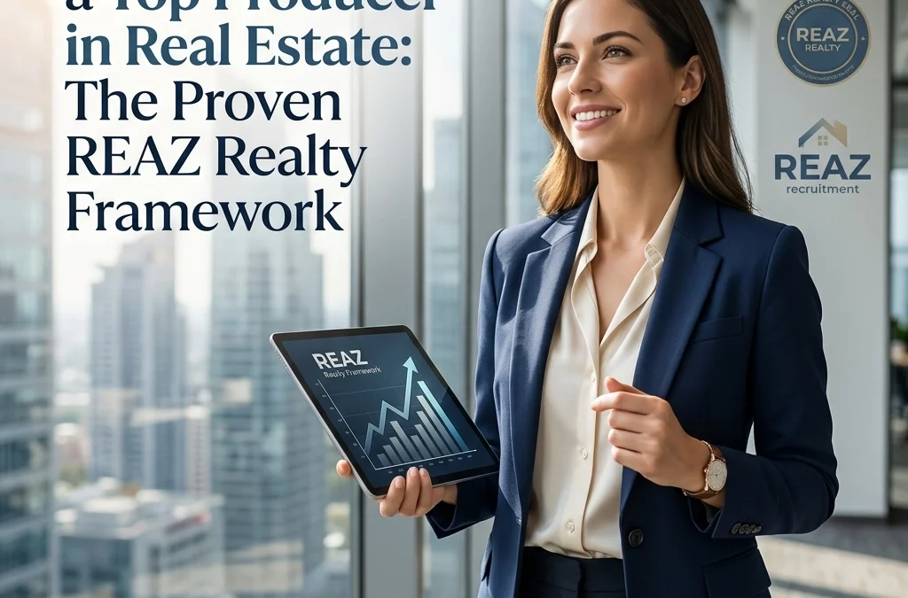 How to Become a Top Producer in Real Estate: The Proven REAZ Realty Framework