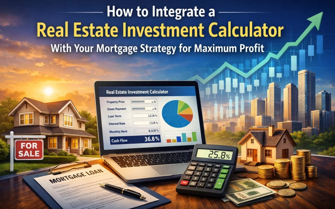 How to Integrate a Real Estate Investment Calculator With Your Mortgage Strategy for Maximum Profit
