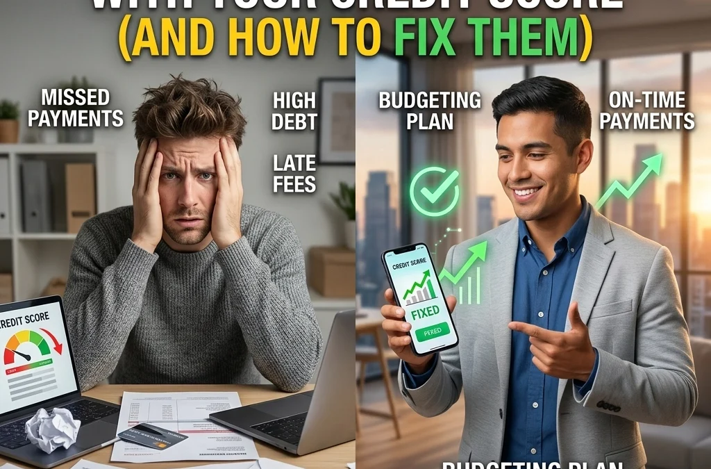 7 Mistakes You’re Making with Your Credit Score (And How to Fix Them)