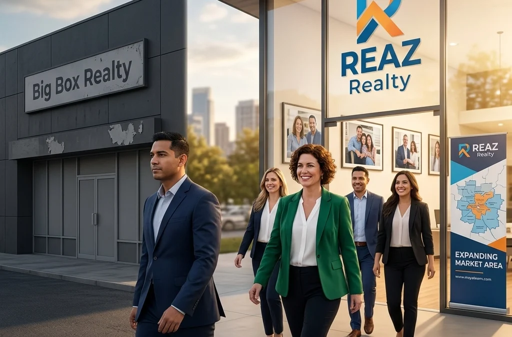 The Death of the ‘Big Box’ Agency: Why Sales Professionals are Flocking to REAZ Realty