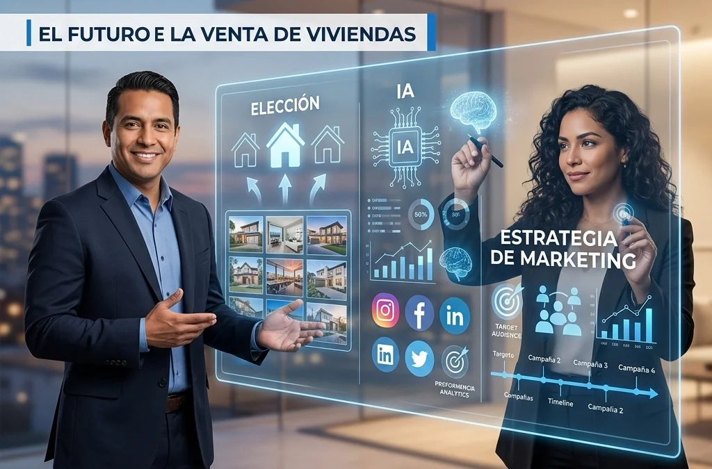 El futuro de la venta de viviendas: elección, IA y estrategia de marketing