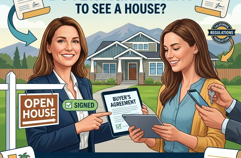 Do You Really Need to Sign a Buyer Agreement to See a House? The Truth About California’s New AB 2992 Rules