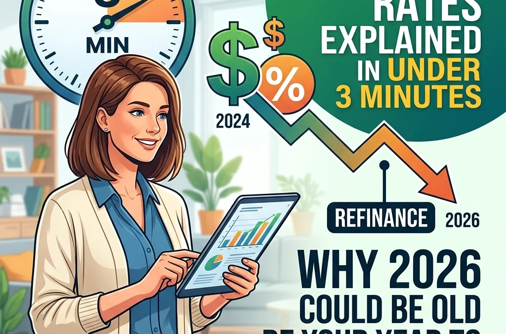Mortgage Rates Explained in Under 3 Minutes: Why 2026 Could Be Your Year to Refinance