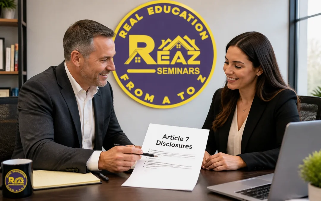 5 Steps How to Explain Article 7 Disclosures and Build Trust (Easy Guide for New Agents)