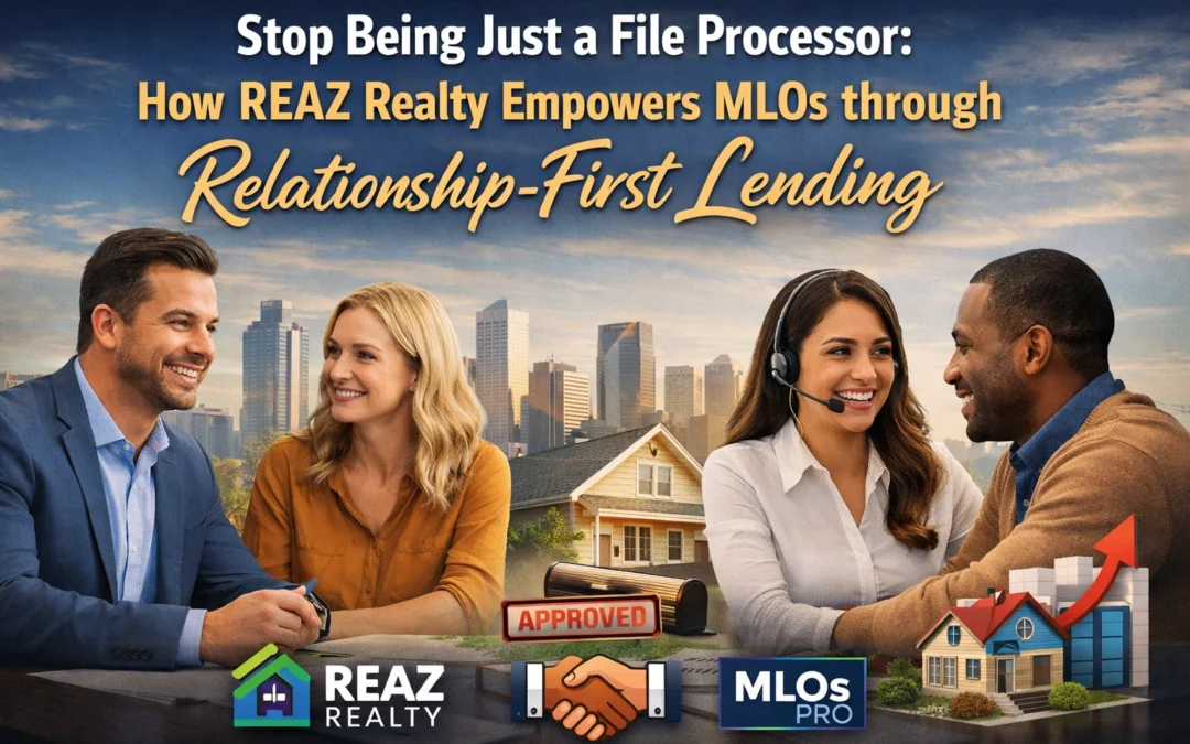 Stop Being Just a File Processor: How REAZ Realty Empowers MLOs through Relationship-First Lending
