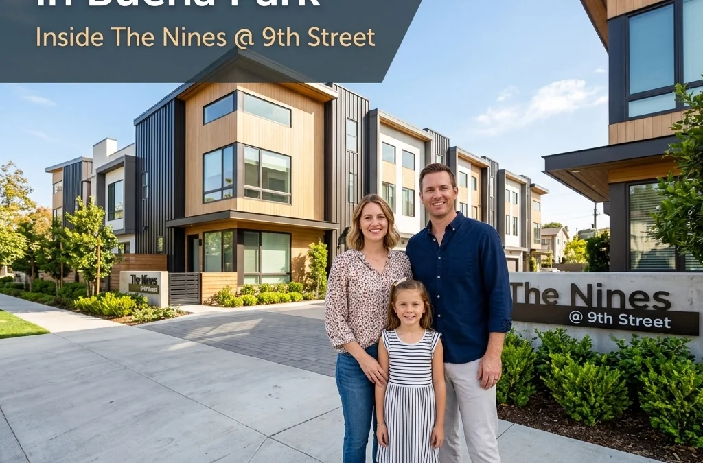 New Townhomes in Buena Park: Inside The Nines @ 9th Street