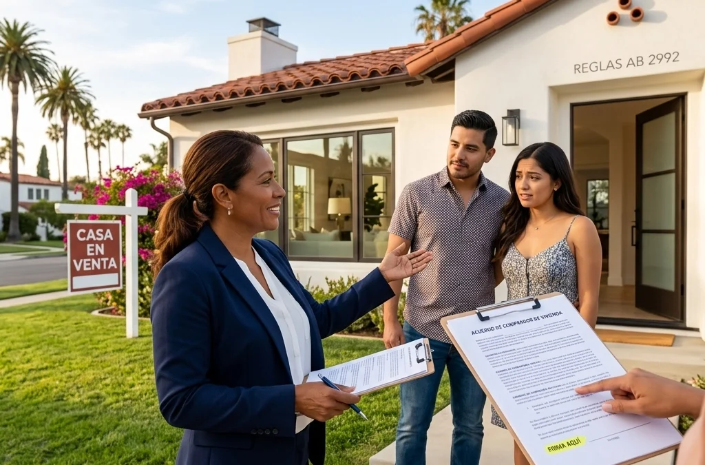 ¿Realmente necesita firmar un acuerdo de comprador para ver una casa? La verdad sobre las nuevas reglas AB 2992 de California