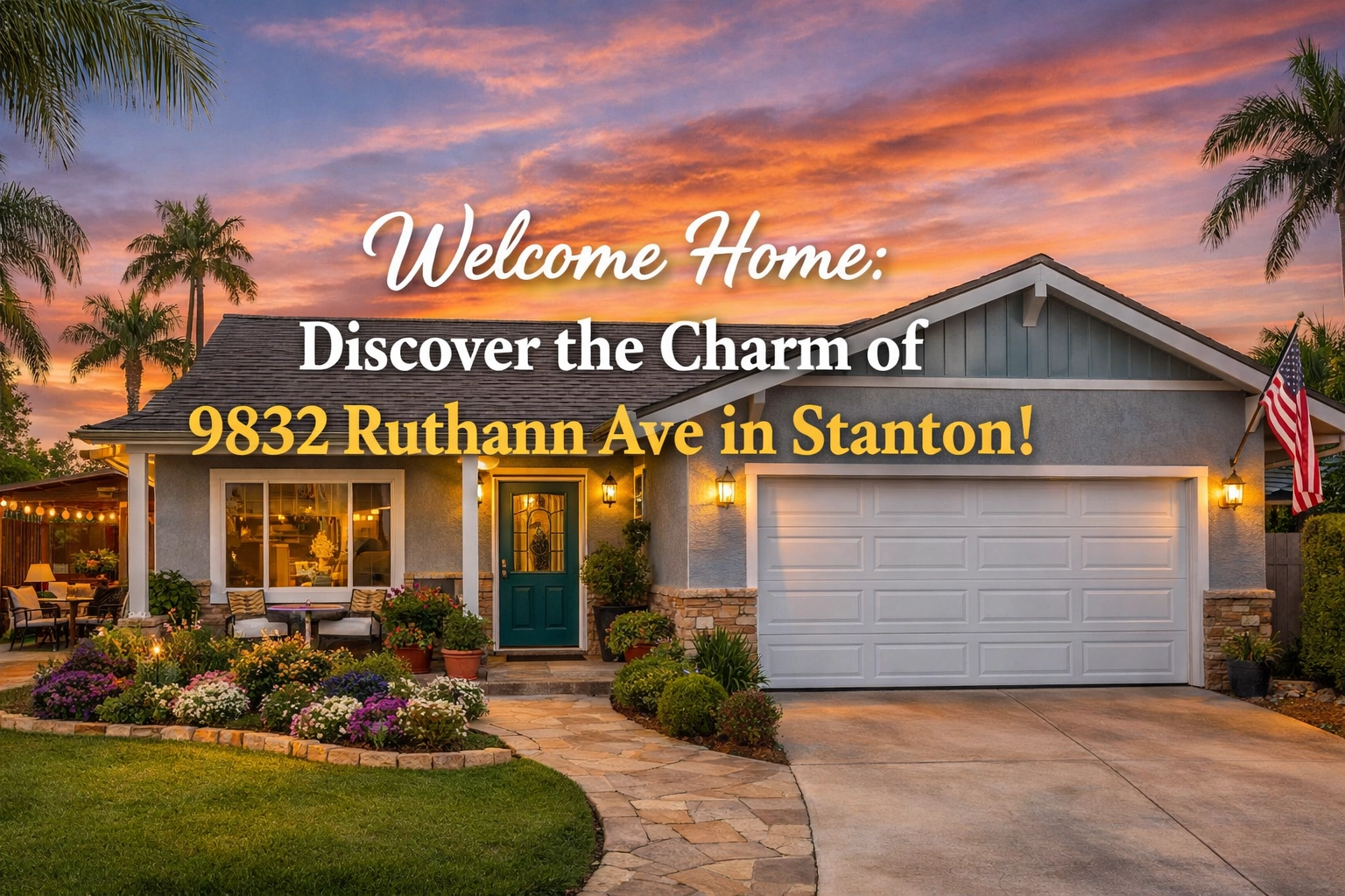 Welcome Home: Discover the Charm of 9832 Ruthann Ave in Stanton!