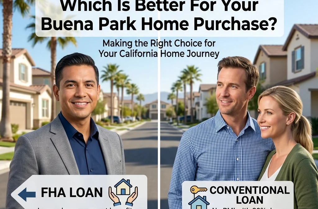 FHA vs. Conventional: Which Is Better For Your Buena Park Home Purchase?
