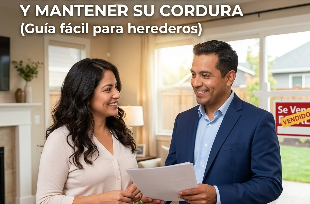 5 pasos para vender una casa en sucesión y mantener su cordura (Guía fácil para herederos)